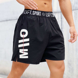 Men's Quick-Dry Breathable Basketball and Workout Shorts - Black - Men's Shorts - Carvan Mart