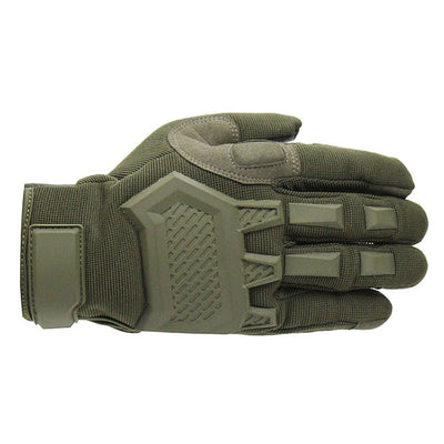 Touch Screen Tactical Gloves Men Army Sports Military Special Forces Full Finger Gloves Antiskid Motocycle Bicycle Gym Gloves - Green - Men's Gloves - Carvan Mart