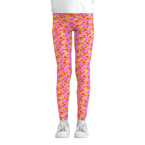 Digital Printing Leggings Girls Leggings Thin Stretch Pants - Carvan Mart