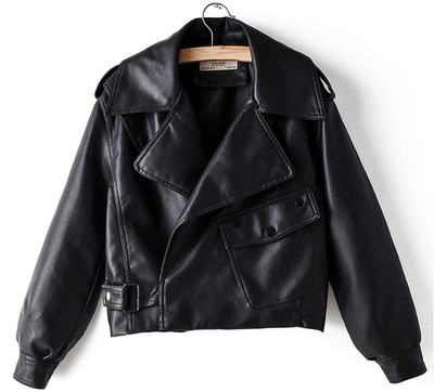 Women's Leather Bomber Leather Jacket Short Washed Leather Jacket - Carvan Mart