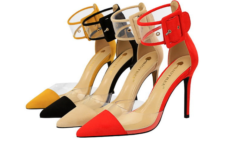 Transparent high heels - - High Heels - Carvan Mart