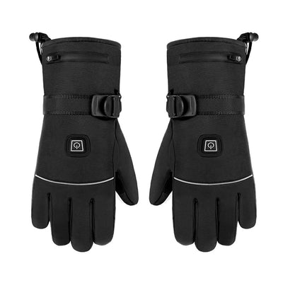 Winter Electric Motorcycle Heated  Touch Screen Gloves - Carvan Mart