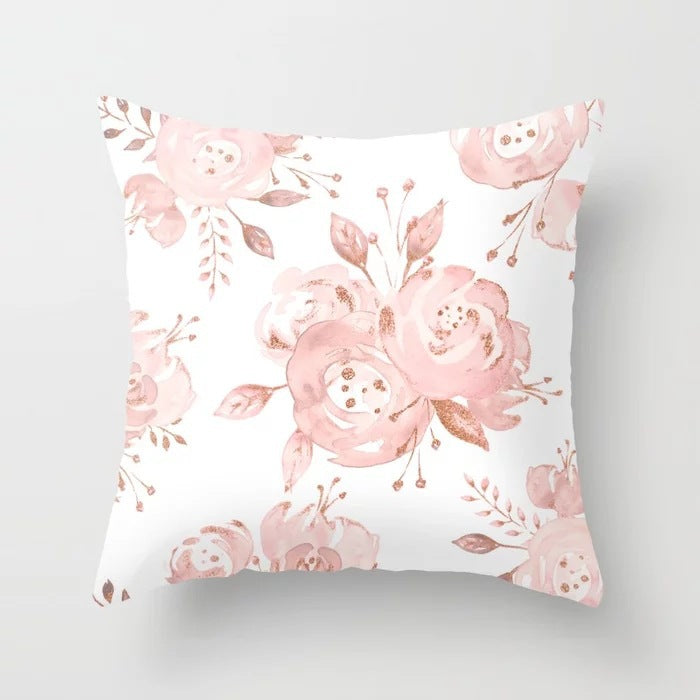 Pink Sofa Cushion Pillowcase - Carvan Mart