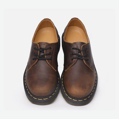 Gaucho Crazy Horse Oxford Dr. Martens Low Top Couple Boots - Carvan Mart