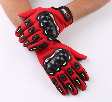 Outdoor motorcycle electric bicycle riding non-slip gloves sunscreen hard shell CS full finger sports touch screen gloves wholesale - Carvan Mart