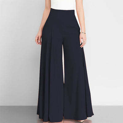 Elegant Women's Wide-leg Thin Casual Palazzo Pants - - Pants & Capris - Carvan Mart