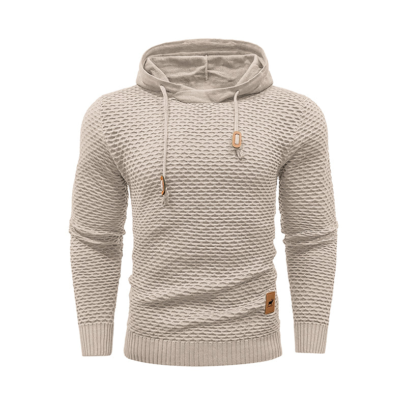 Men's Outdoor Sports Hoodies Solid Color Casual Hoodies - Carvan Mart