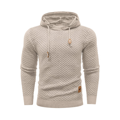 Men's Outdoor Sports Hoodies Solid Color Casual Hoodies - Carvan Mart