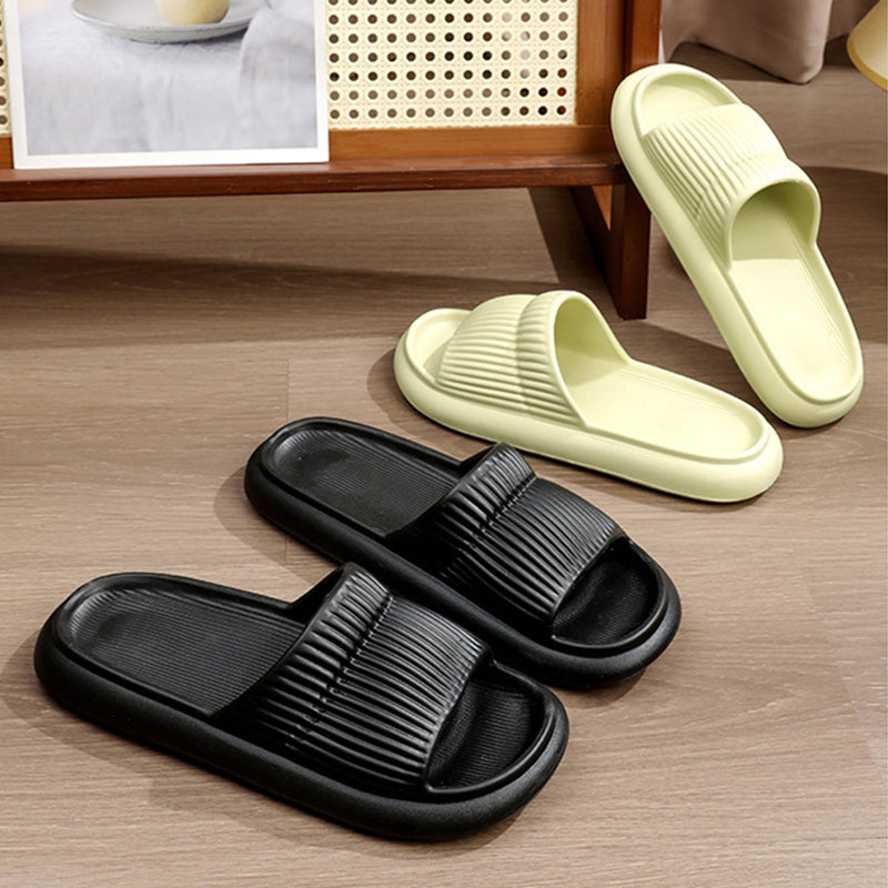 Home Slippers Women Men House Shoes Non-slip Bathroom Slippers - Carvan Mart