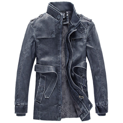 Duolino Classic Leather Jacket - Carvan Mart Ltd