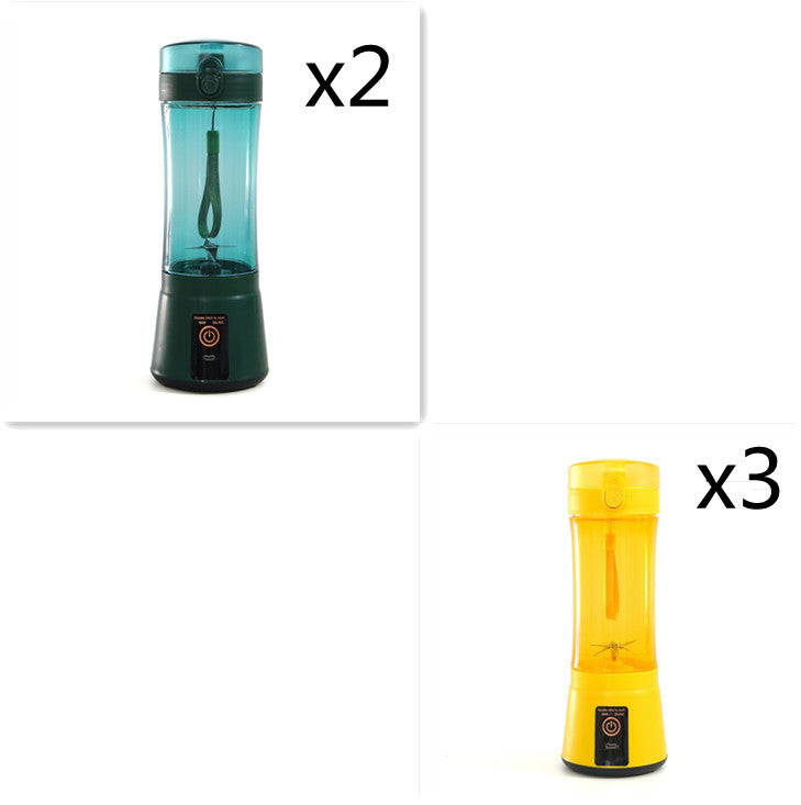 Portable Blender Portable Fruit Electric Juicing Cup Kitchen Gadgets - Set1 USB - Compact Blenders - Carvan Mart