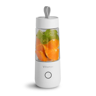 350ml Portable Blender Juicer Electric USB Rechargeable Mixer Smoothie Slushy Cup Fresh Juice Blender Bottle USB Charging Kitchen Gadgets - Carvan Mart