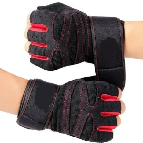 Half finger gym gloves - Carvan Mart