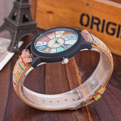 Casual Vintage Leather Women Quartz Wrist Watch Gift Clock - Carvan Mart