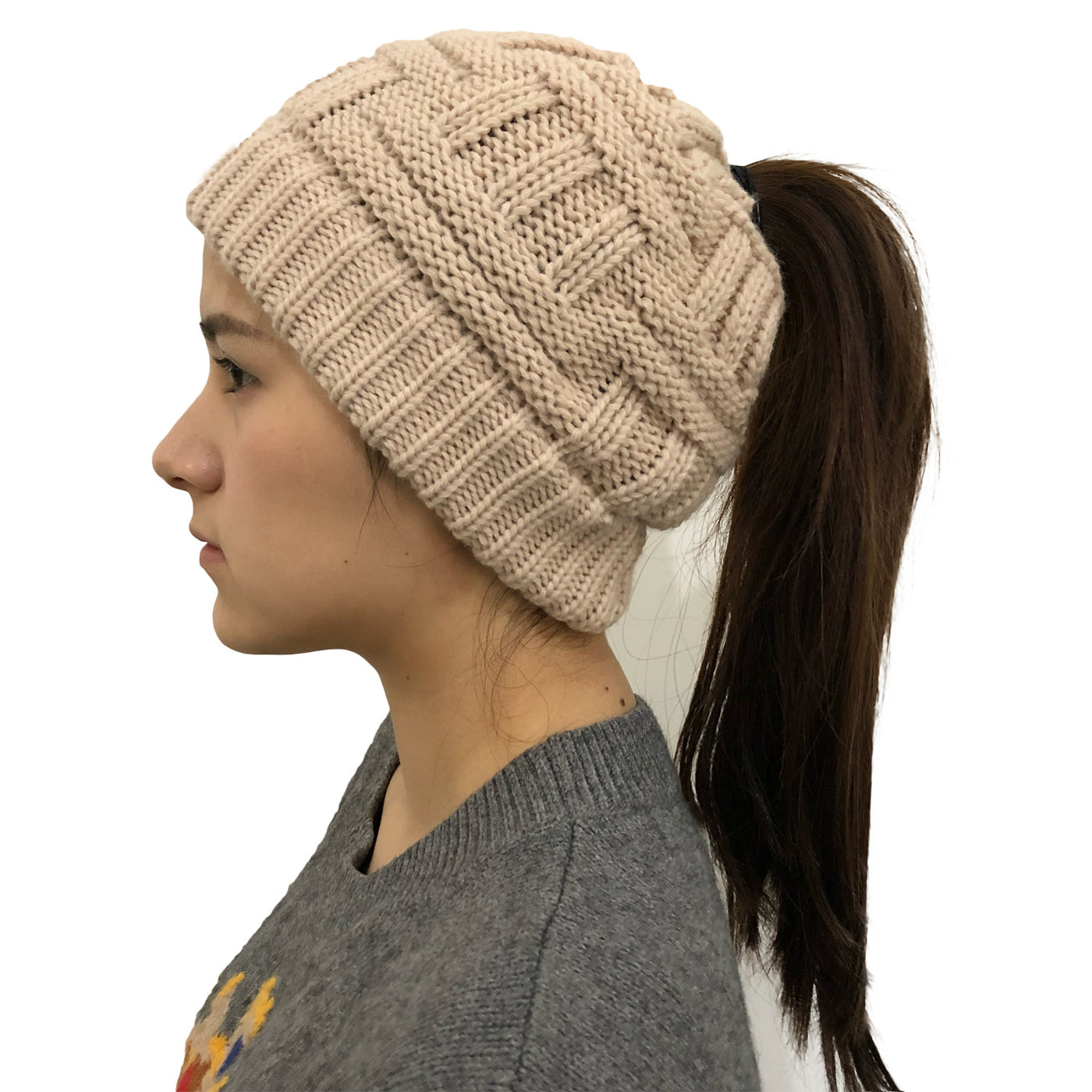 Winter Hats For Women - Beige - Women's Hats & Caps - Carvan Mart