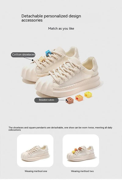 New Shell Toe Breathable Versatile Casual Sneakers Couple Style - Carvan Mart