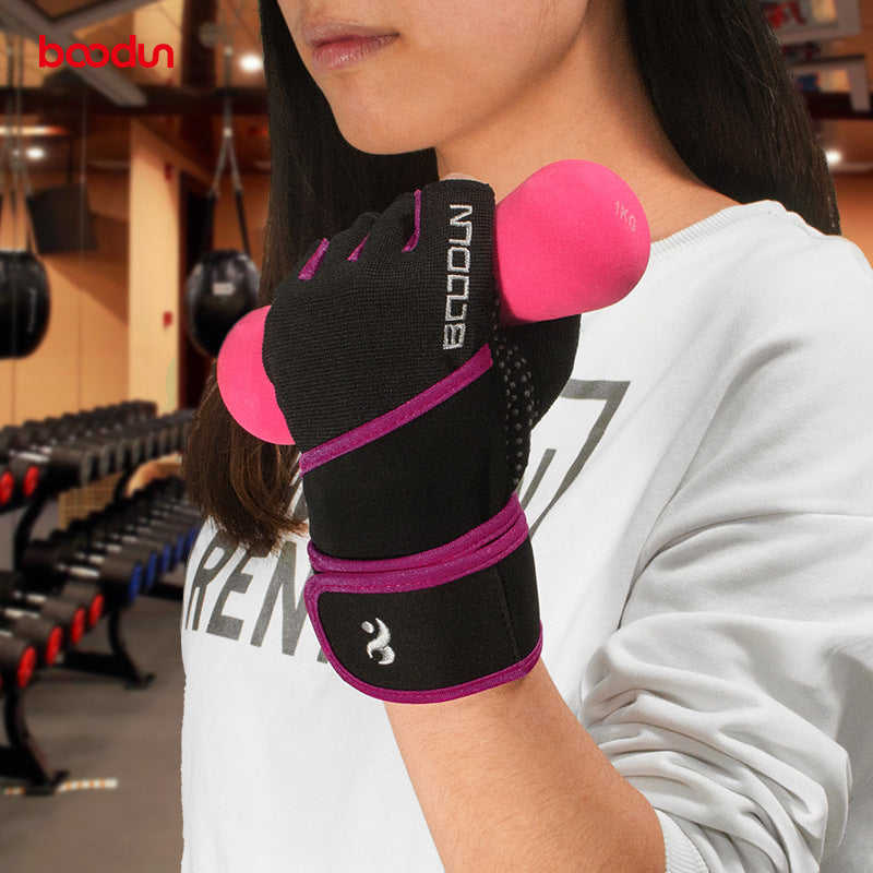 Wrist Guard Non-slip Weight Lifting Equipment Fitness Gloves - Carvan Mart