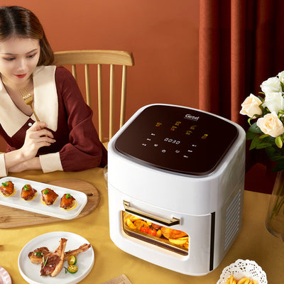 Fashion Personality Stainless Steel Air Fryer - - Air Fryers - Carvan Mart