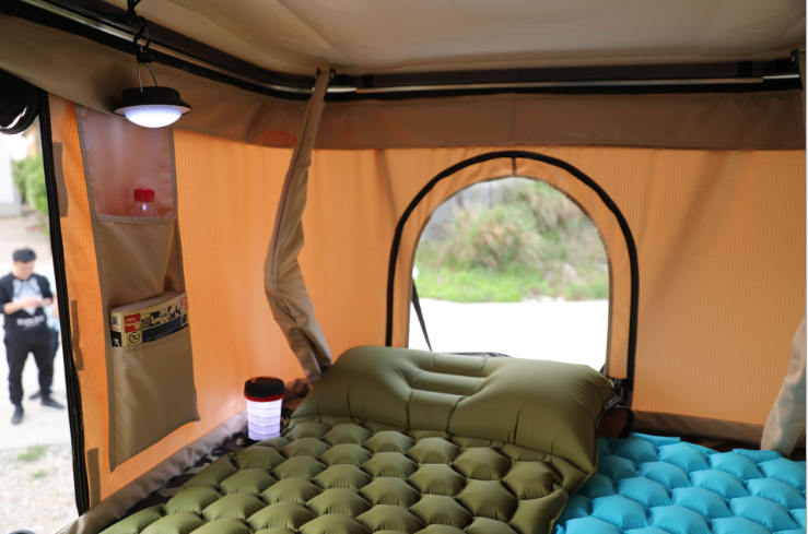 Outdoor Camping Inflatable Honeycomb Mattress Tent Sleeping Mat - Carvan Mart