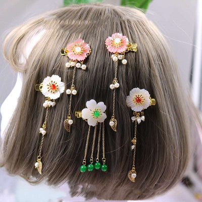 Antique Hair Ornaments Spring Clip Hairpin - Carvan Mart