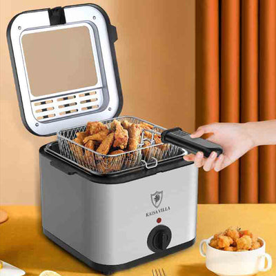 Visual Multifunctional Electric Air Fryer Skewer French Fries Machine - - Air Fryers - Carvan Mart