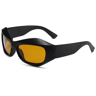 Sunglasses For Men And Women - Black yellow - Women's Sunglasses - Carvan Mart