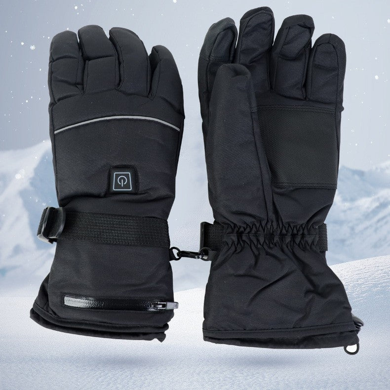 Heating Gloves Outdoor Skiing Cycling Thickening - - Men's Gloves - Carvan Mart