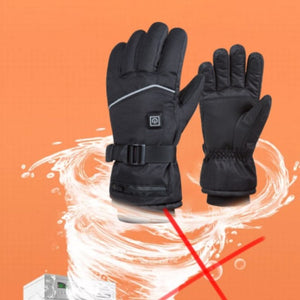 Outdoor Cycling Skiing Electrically Heated Gloves - Carvan Mart