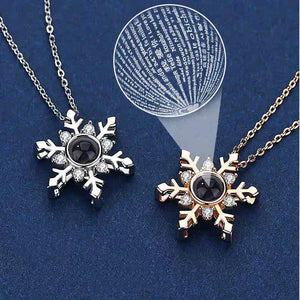 Snow Projection Necklace For Women - - Necklaces - Carvan Mart