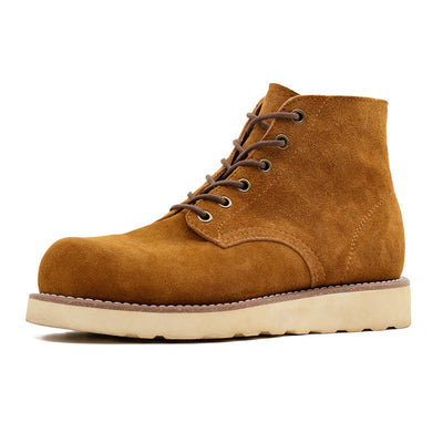 Men's Desert Retro Mid-top Suede Leather Boots - Carvan Mart