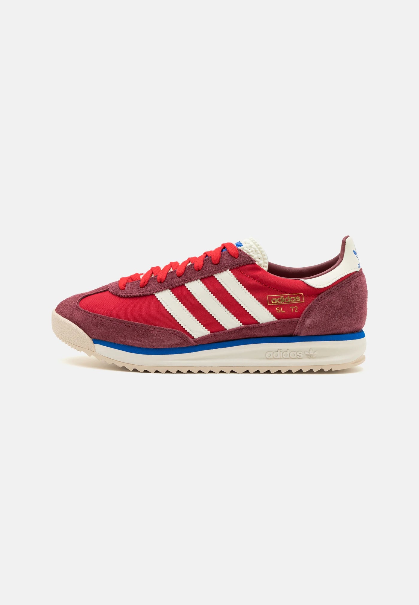 adidas Men's Originals SL 72 RS Shoes - Shadow Red Off White Blue - Sneakers - Carvan Mart