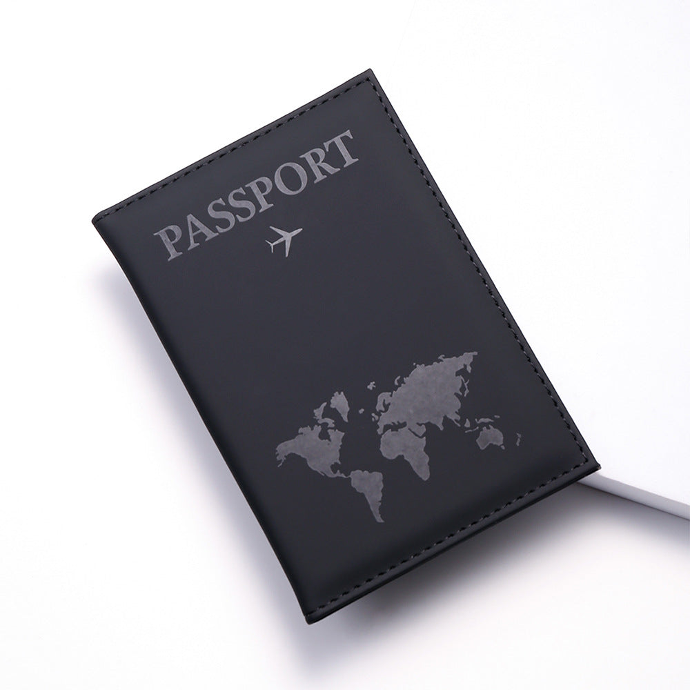 Travel Document Package Passport Cover - Black - Women's Wallet - Carvan Mart