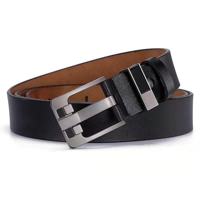 Men's Retro Belt With Oversized Wide Needle Buckle - - Men's Belts - Carvan Mart