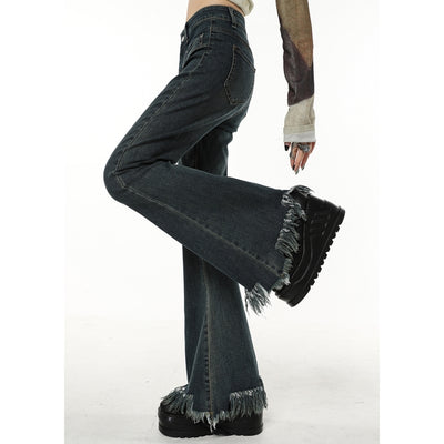 Fashionable Vintage Blue Jeans For Women - Carvan Mart