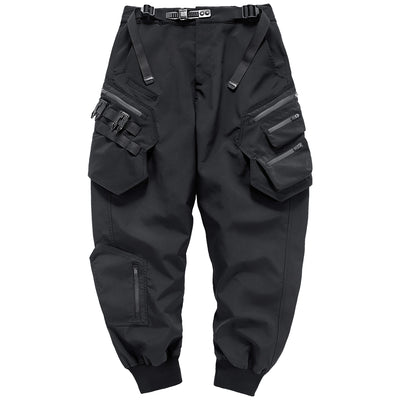 Men's Tactical Cargo Pants – Multi-Pocket, Durable, Quick Drying, Utility Wear - Black - Men's Pants - Carvan Mart