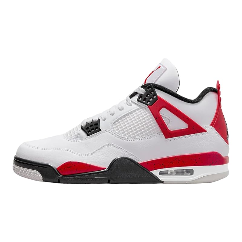 Nike Air Jordan 4 Retro - White Fire Red-black Cement - - Nike