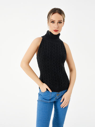 Women's Stretch Casual Turtleneck Sweater - - Sweaters - Carvan Mart