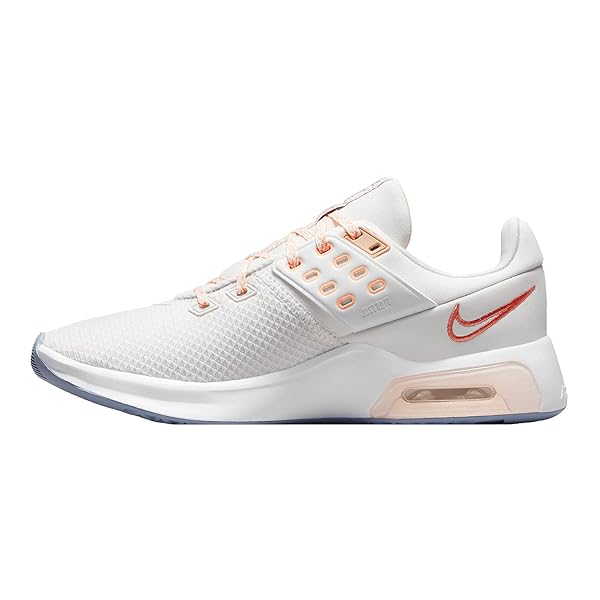 Nike Women's Air Max Bella TR 4 Running Trainers CW3398 Sneakers - 100 Summit White Crimson Bliss - - Nike