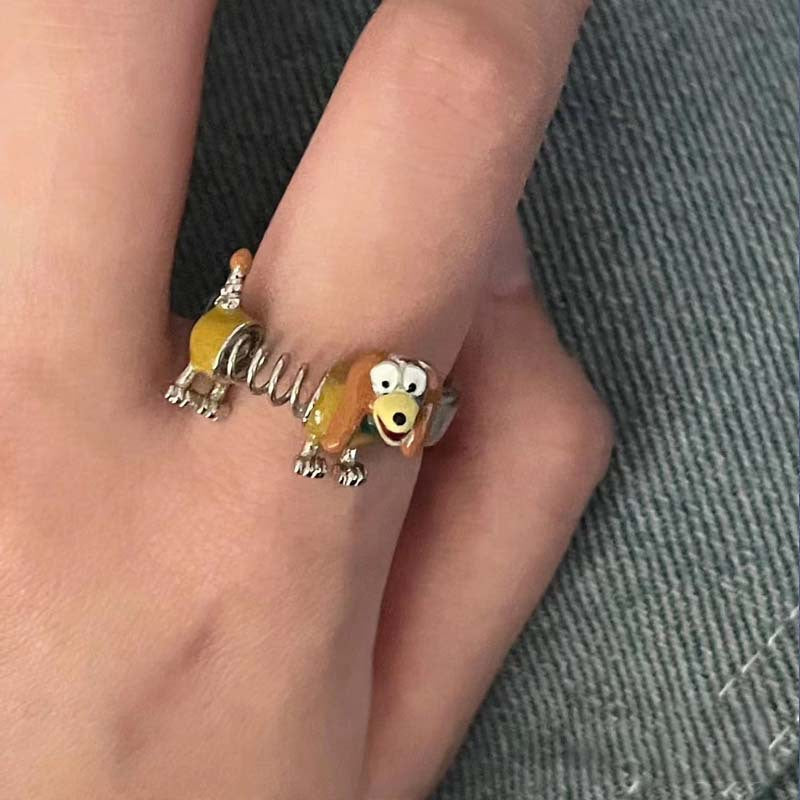 Cartoon Cute Puppy Ring Girls - - Women's Rings - Carvan Mart