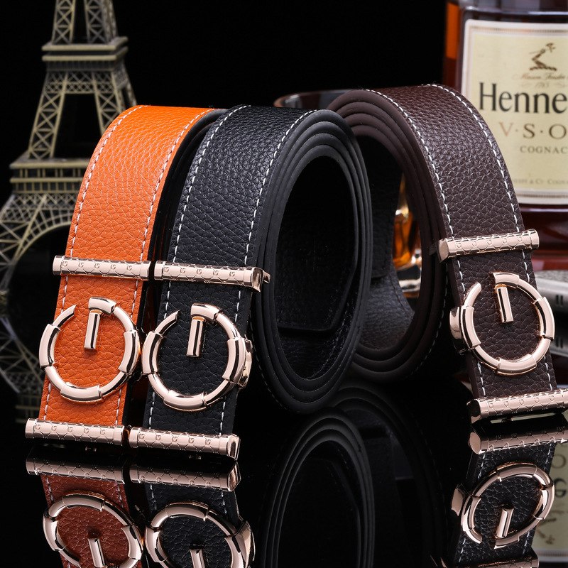 Ladies luxury belts cummerbunds for women G buckle Belt Genuine Leather belt Fashion genuine leather men belts buckle - - Belts & Cummerbunds - Carvan Mart