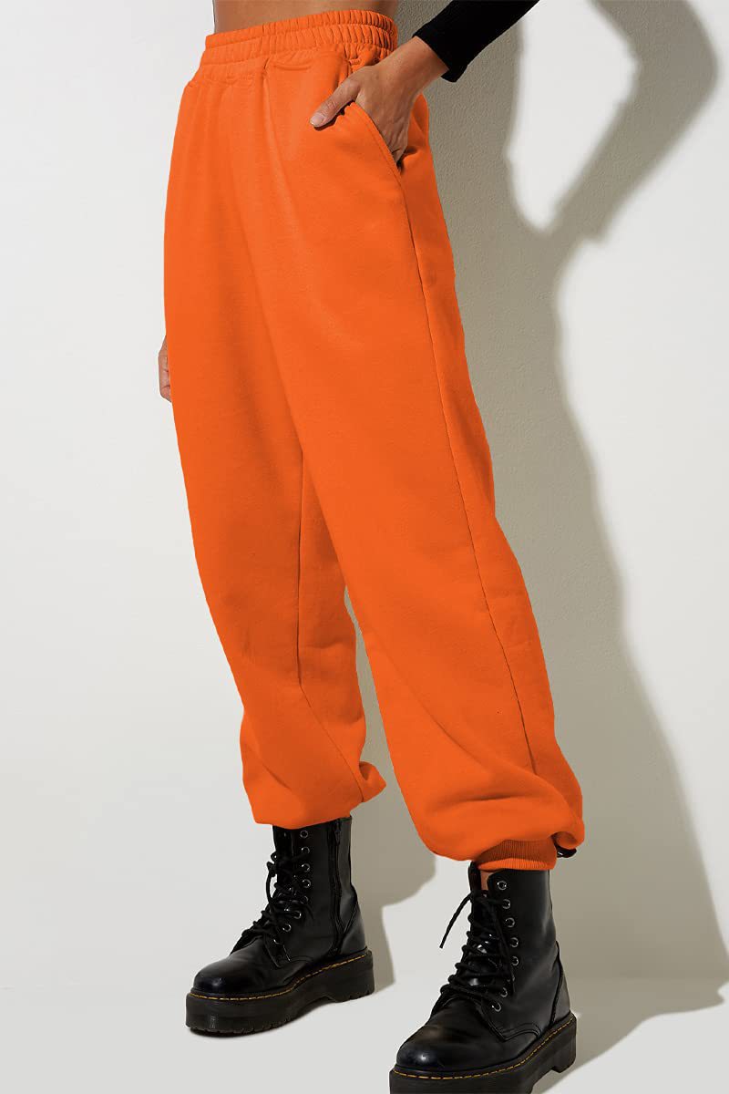 Women's Jogger Sweatpants - High-Waisted Drawstring Lounge Pants with Pockets - Carvan Mart