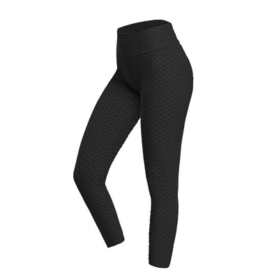 Fitness Yoga Pants Women's Tummy Control High Waist Leggings Running - Carvan Mart