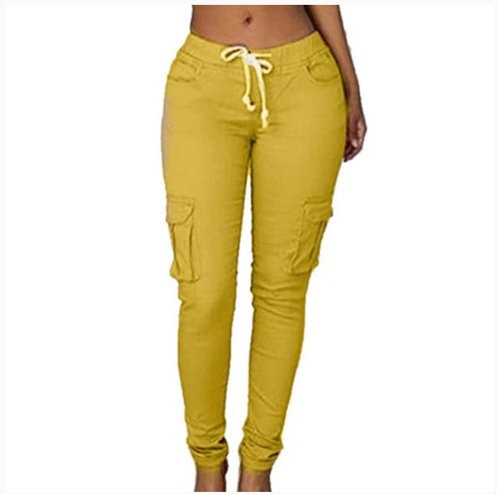 Women's Multi-bag Casual Pants - Carvan Mart