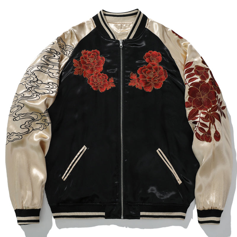 Heavy Industry Lion King Embroidery Jacket Male - Carvan Mart