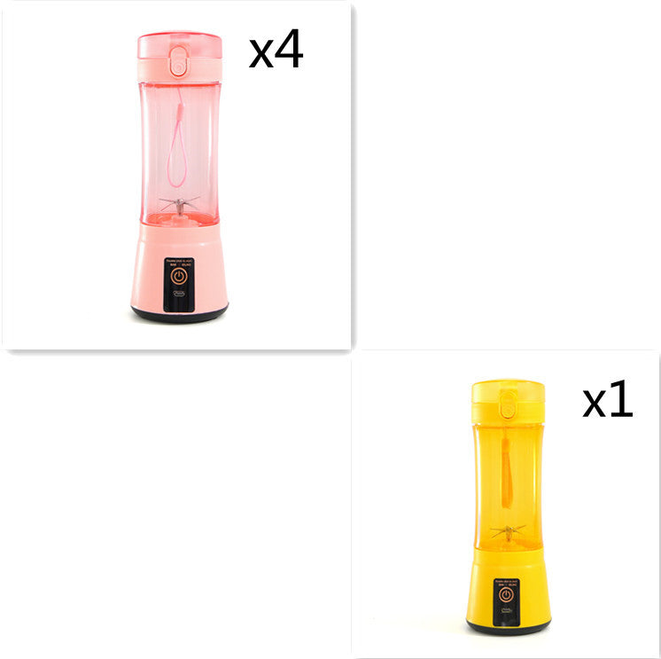 Portable Blender Portable Fruit Electric Juicing Cup Kitchen Gadgets - Set19 USB - Compact Blenders - Carvan Mart