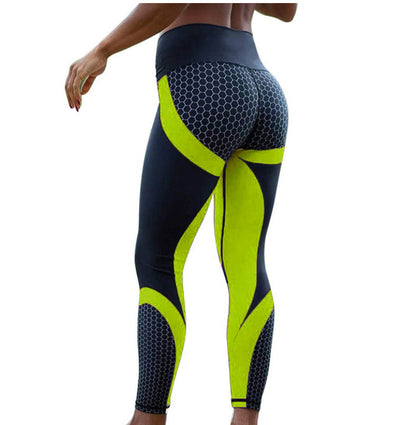 Yoga Fitness Leggings Women Pants Fitness Slim Tights Gym Running Sports Pants - Carvan Mart