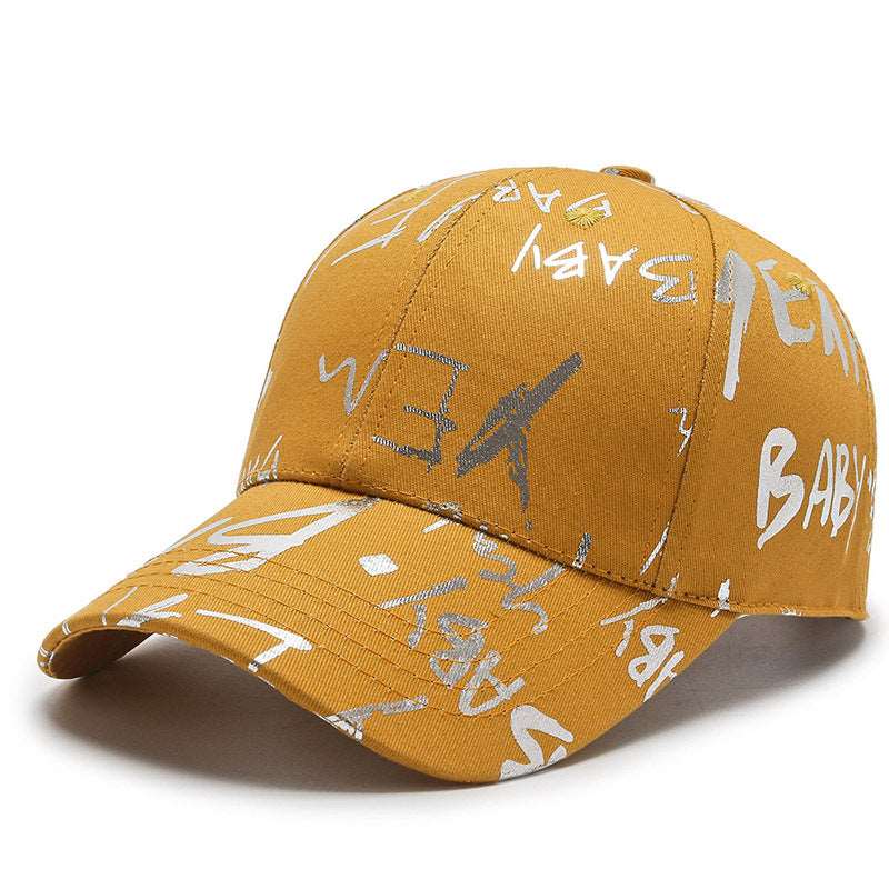 All-match Couple Net Cap Casual Shade Baseball Cap - Yellow adjustable - Men's Hats & Caps - Carvan Mart