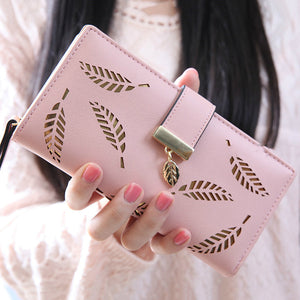 Women Long Wallet Fashion Handbag Wallet Money Bag - Carvan Mart