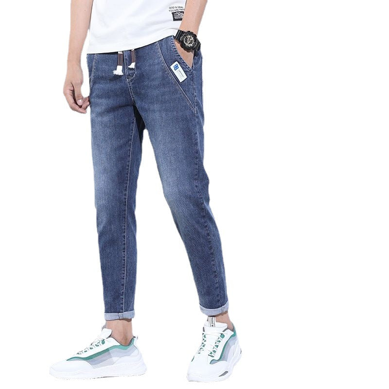 Denim Stretch Casual Men's Trousers Thin - Carvan Mart