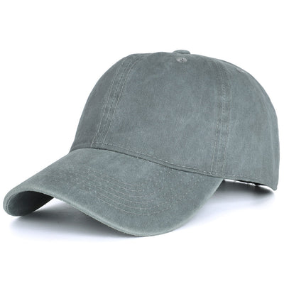 Washed Baseball Caps For Men And Women Outdoor Distressed Sun Hats Simple Caps - Carvan Mart